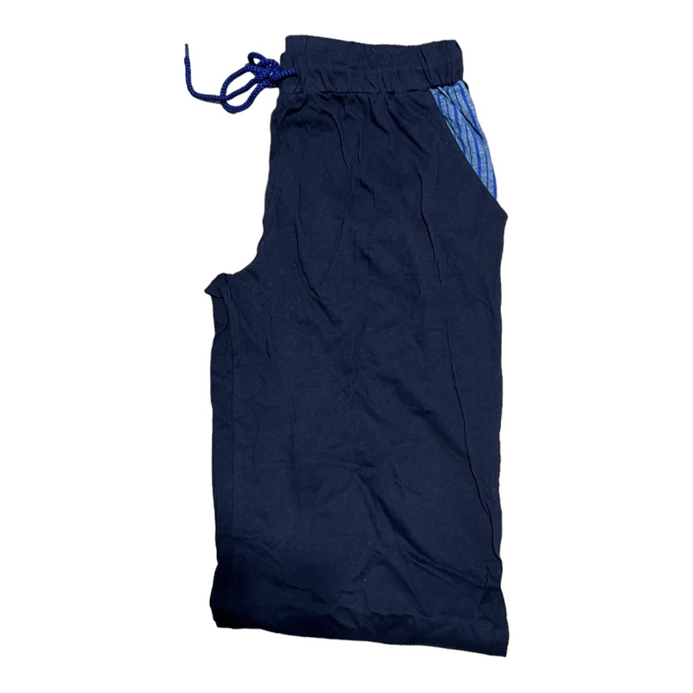 Jason Wu pajama bottom NWOT never work navy blue drawcord pockets